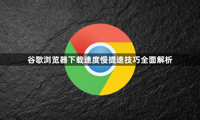 谷歌浏览器下载速度慢提速技巧全面解析1