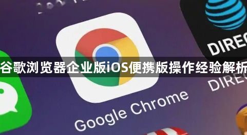 谷歌浏览器企业版iOS便携版操作经验解析1