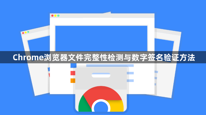 Chrome浏览器文件完整性检测与数字签名验证方法1