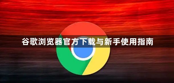 谷歌浏览器官方下载与新手使用指南1