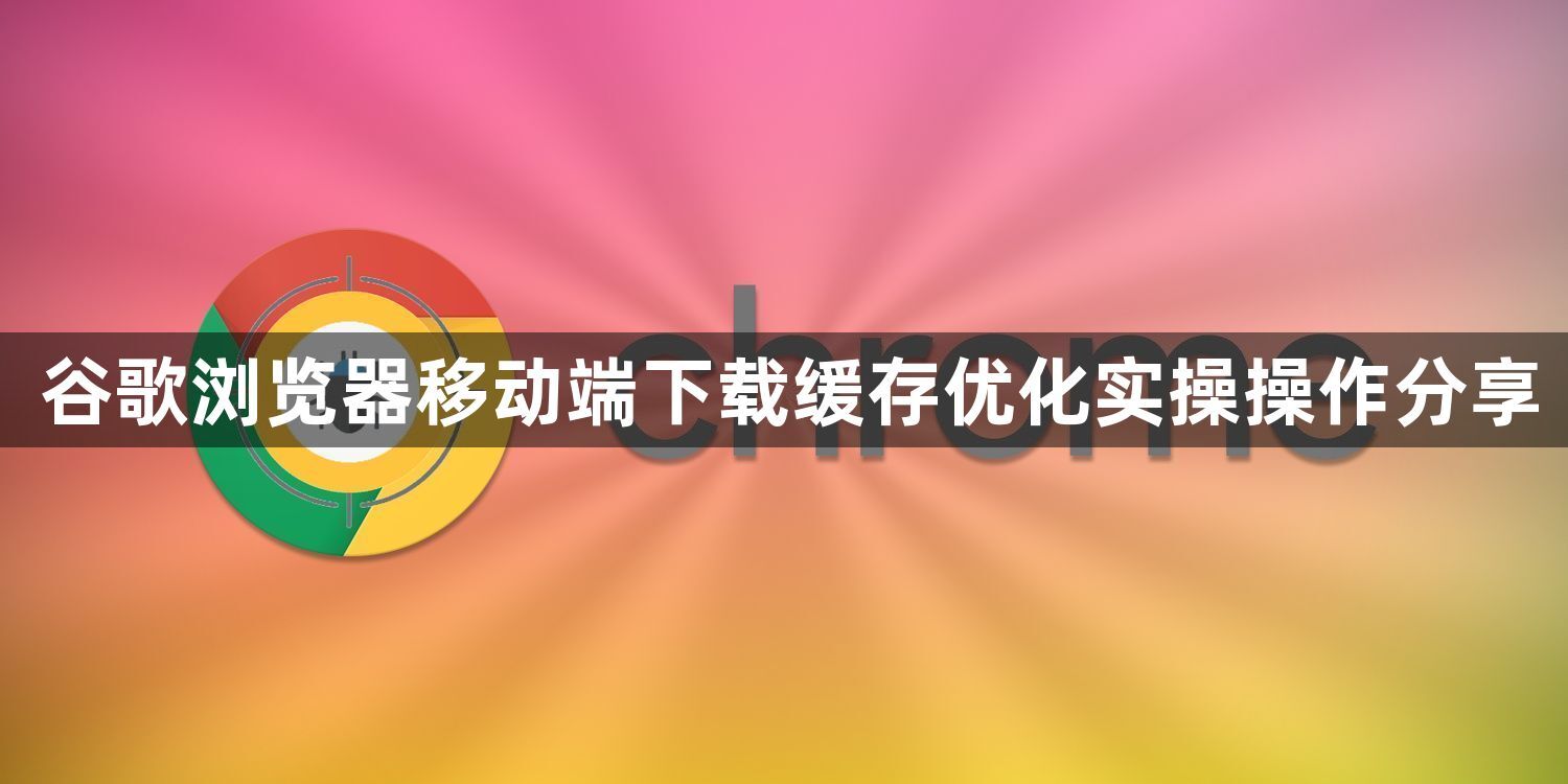 谷歌浏览器移动端下载缓存优化实操操作分享1