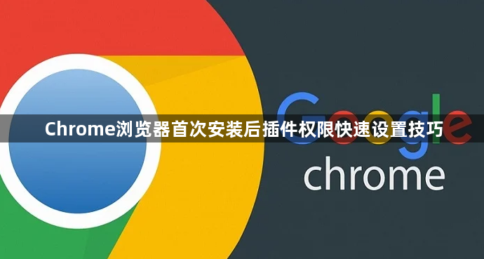 Chrome浏览器首次安装后插件权限快速设置技巧1