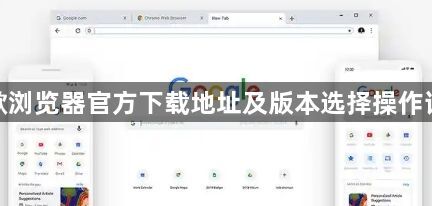 谷歌浏览器官方下载地址及版本选择操作详解1