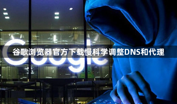 谷歌浏览器官方下载慢科学调整DNS和代理1