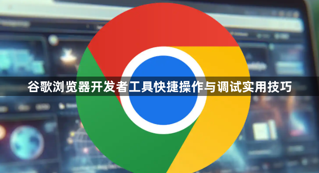 谷歌浏览器开发者工具快捷操作与调试实用技巧1