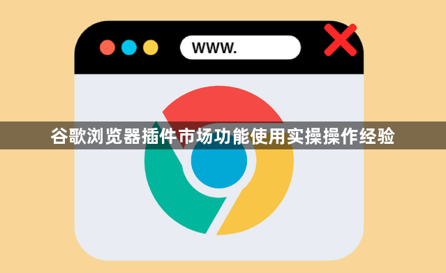 谷歌浏览器插件市场功能使用实操操作经验1