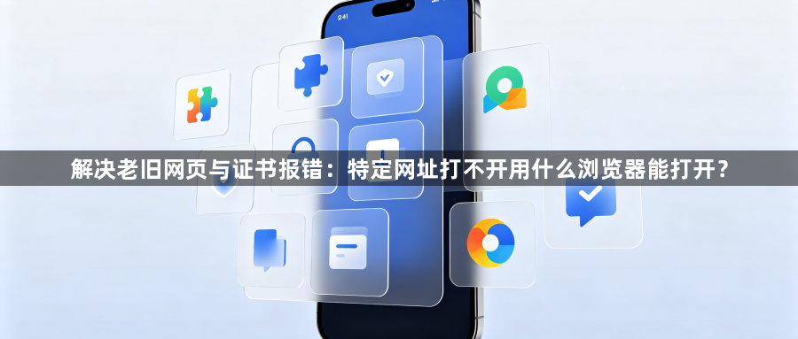解决老旧网页与证书报错：特定网址打不开用什么浏览器能打开？1