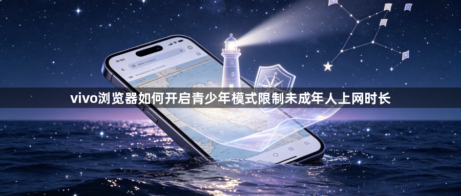 vivo浏览器如何开启青少年模式限制未成年人上网时长1