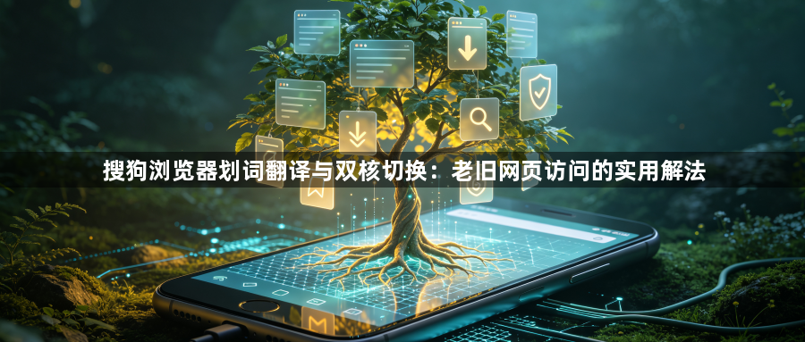 搜狗浏览器划词翻译与双核切换:老旧网页访问的实用解法1