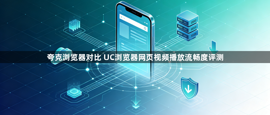 夸克浏览器对比 UC浏览器网页视频播放流畅度评测1