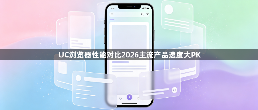 UC浏览器性能对比2026主流产品速度大PK1