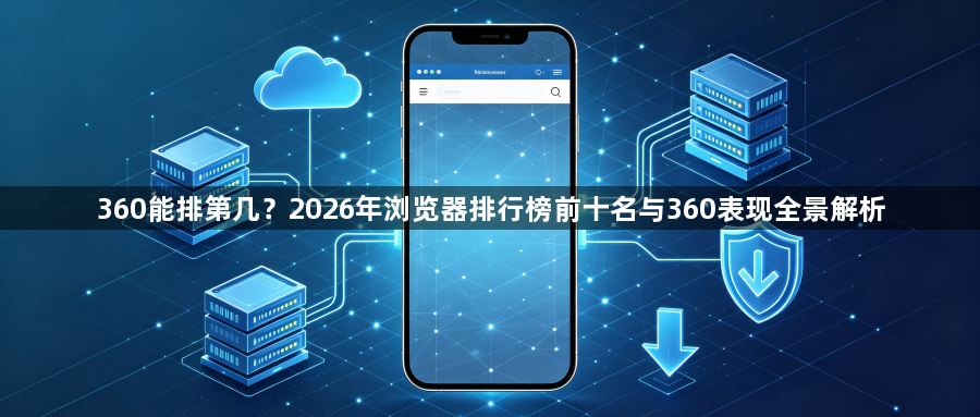 360能排第几？2026年浏览器排行榜前十名与360表现全景解析1
