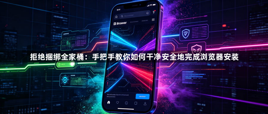 拒绝捆绑全家桶：手把手教你如何干净安全地完成浏览器安装1