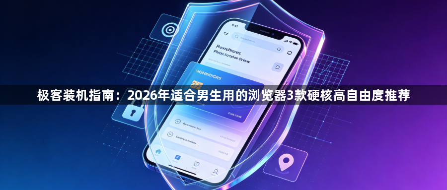 极客装机指南：2026年适合男生用的浏览器3款硬核高自由度推荐1