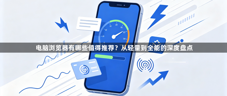 电脑浏览器有哪些值得推荐?从轻量到全能的深度盘点1