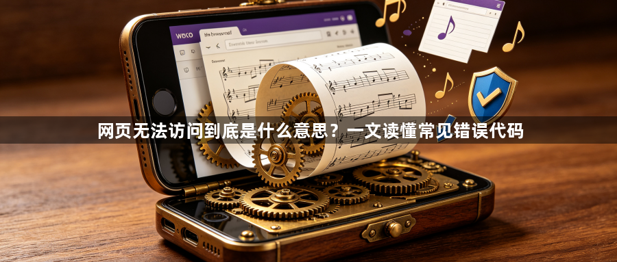 网页无法访问到底是什么意思？一文读懂常见错误代码1