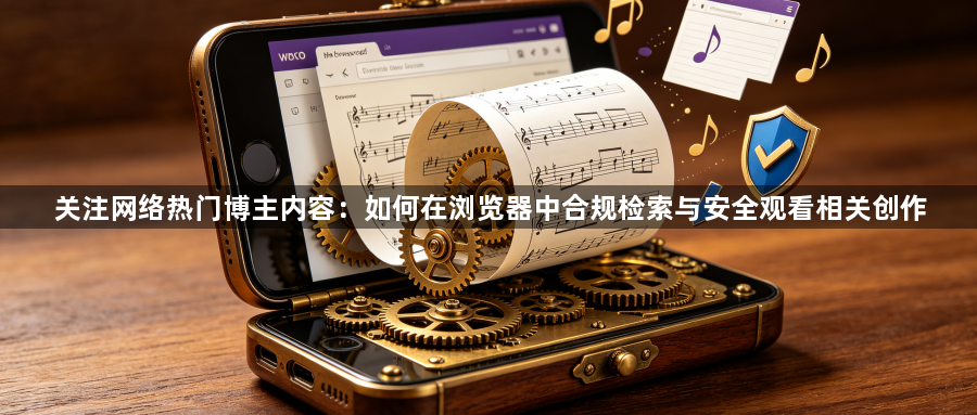关注网络热门博主内容：如何在浏览器中合规检索与安全观看相关创作1