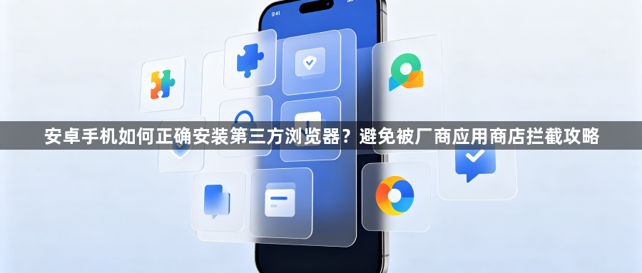 安卓手机如何正确安装第三方浏览器?避免被厂商应用商店拦截攻略1