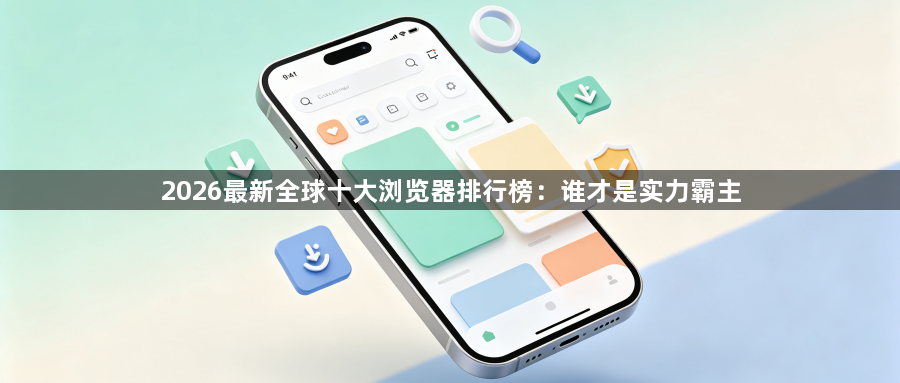 2026最新全球十大浏览器排行榜：谁才是实力霸主1