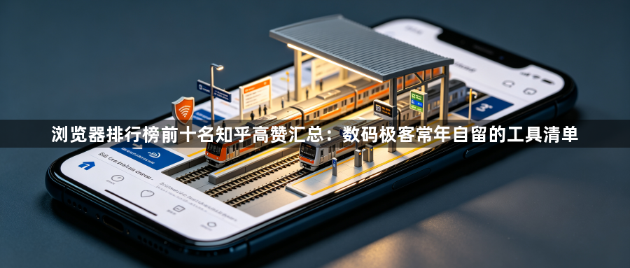 浏览器排行榜前十名知乎高赞汇总:数码极客常年自留的工具清单1