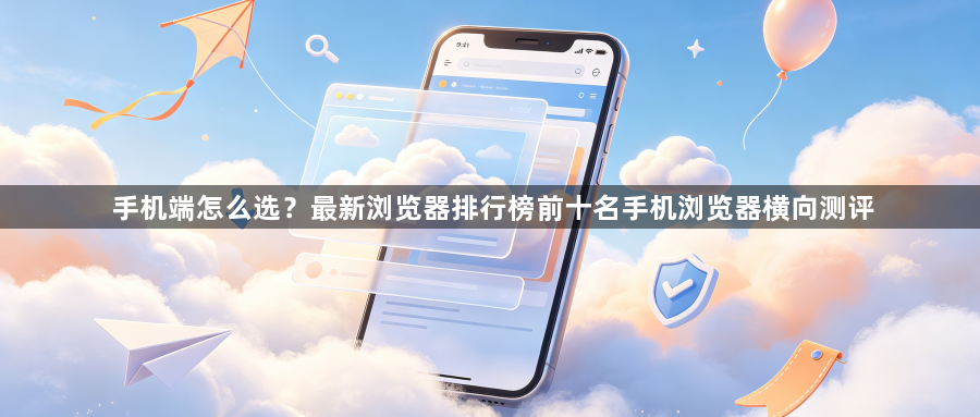 手机端怎么选?最新浏览器排行榜前十名手机浏览器横向测评1