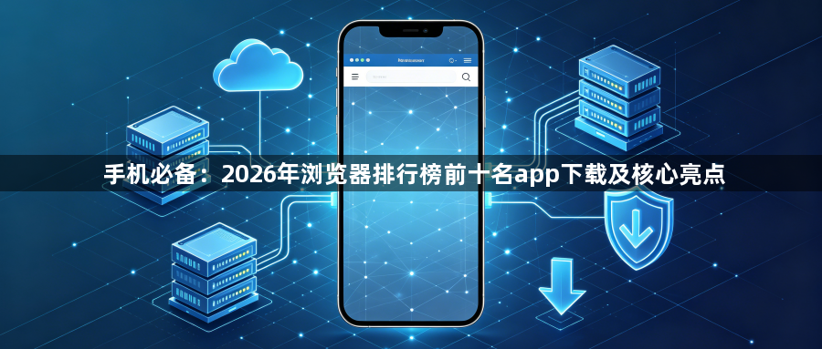 手机必备:2026年浏览器排行榜前十名app下载及核心亮点1
