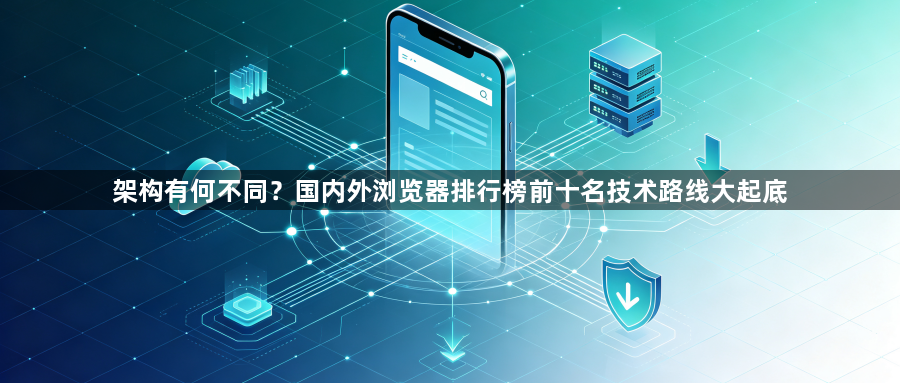 架构有何不同？国内外浏览器排行榜前十名技术路线大起底1